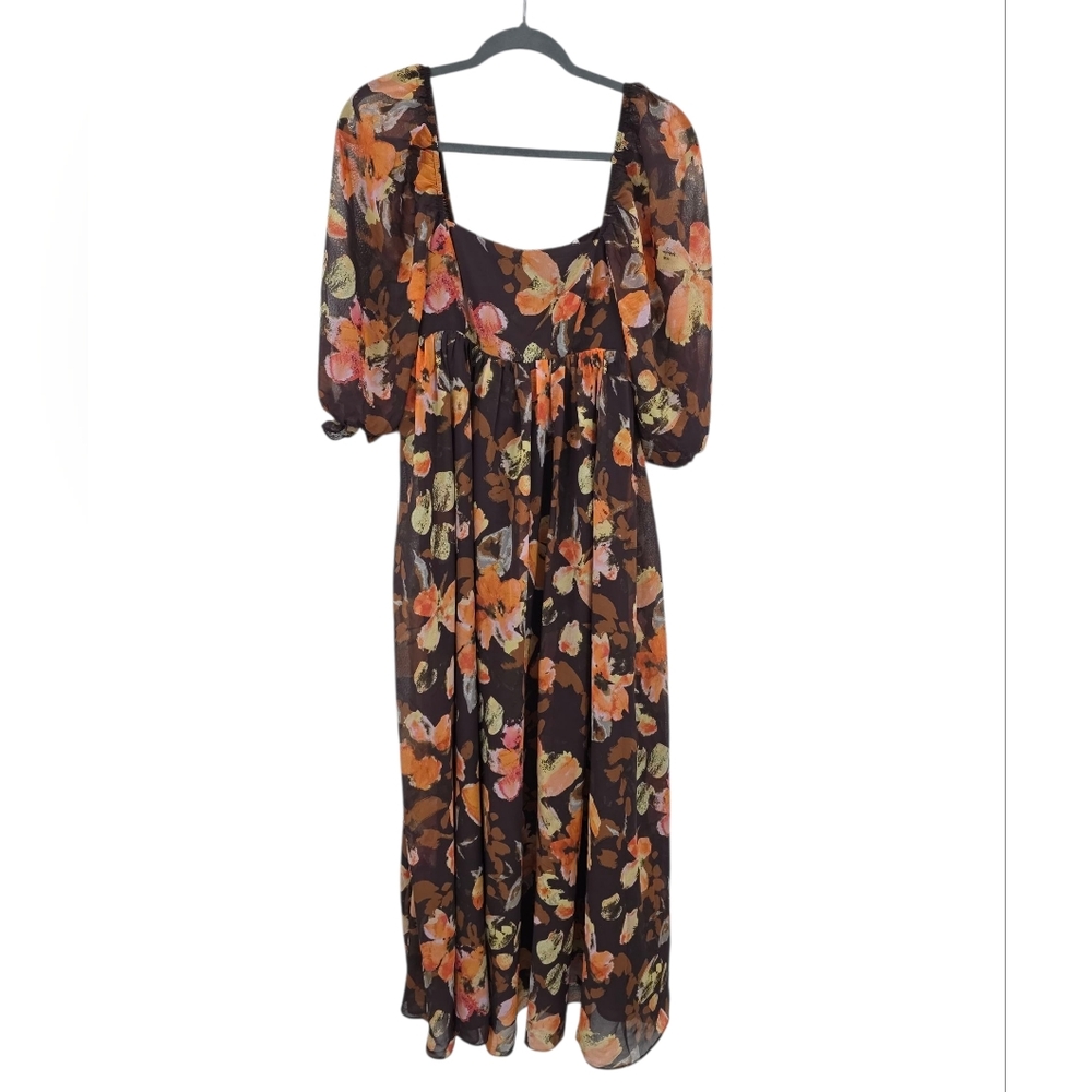 New Storia Floral Boho Maxi Dress Small - Picture 2 of 7